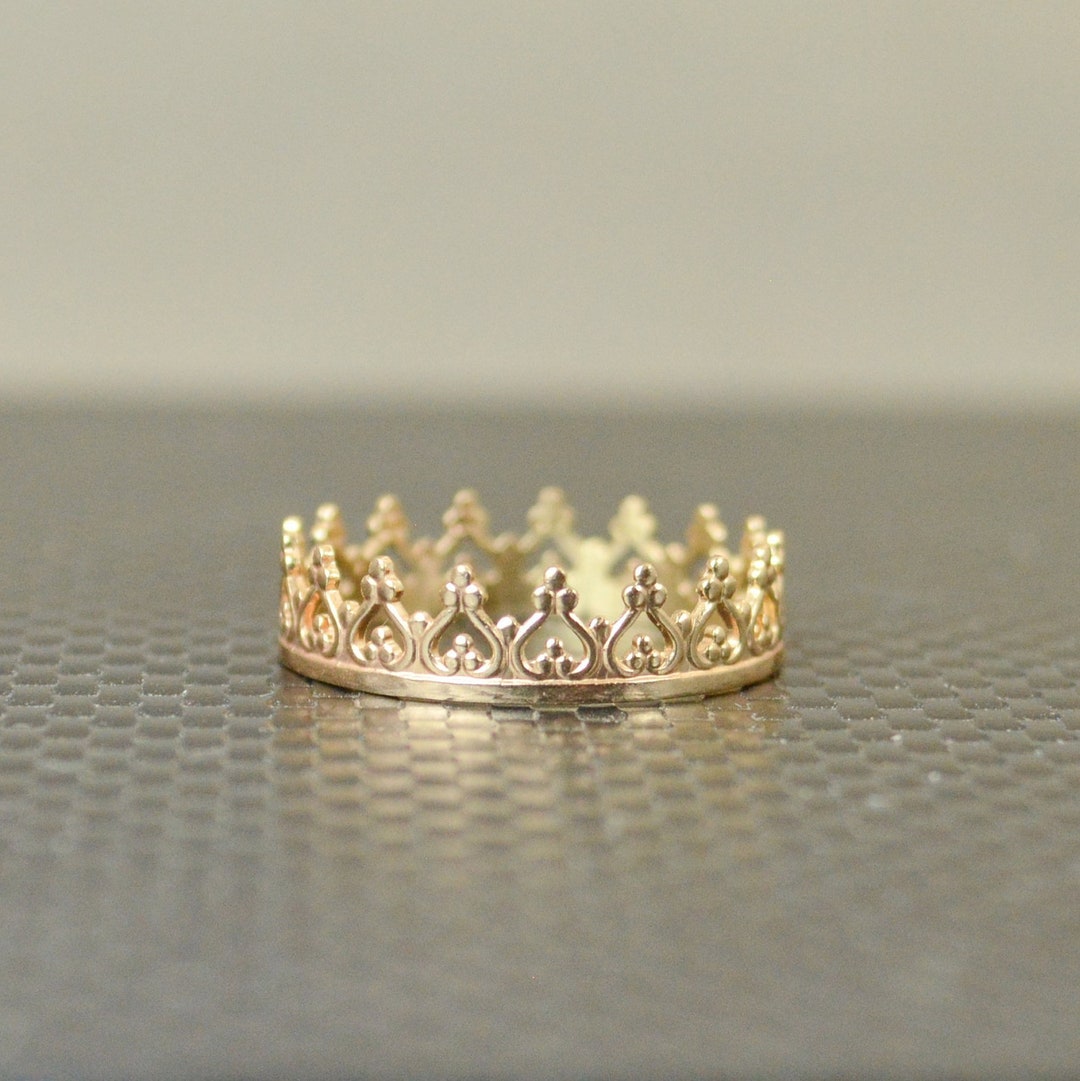 Etsy crown sale ring