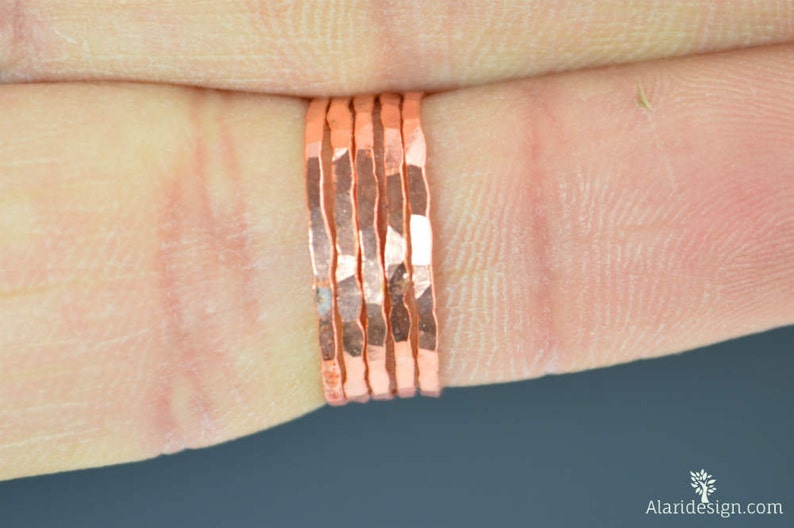 Pink Ring Thin Rose Ring Super Thin Rose Silver Stackable Ring s Stack Rings Rose Silver Ring Rose Colored Ring Pink Stacking Rings