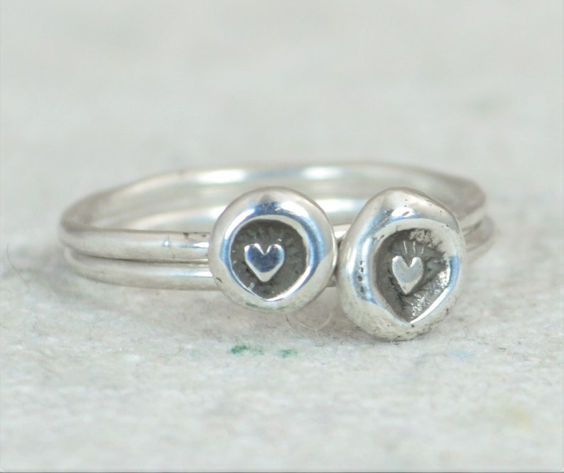 Heart Ring BoHo Heart Ring, Bohemian Heart Ring, Bohemian Ring, Sterling Heart Ring, Silver heart Ring, gypsy heart ring, hippie heart ring image 3