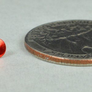 Orecchini a cerchio rosso, orecchini in argento sterling, orecchini a bottone in argento, orecchini in argento semplici, orecchini rossi, orecchini in ceramica nano immagine 4