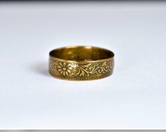 Bronze Ring, Japanese Ring, Coin Ring, Japanese Coin, Japanese Jewelry, Coin Rings, Japanese Art, Coin Art, Japanese Coin Ring, Ring