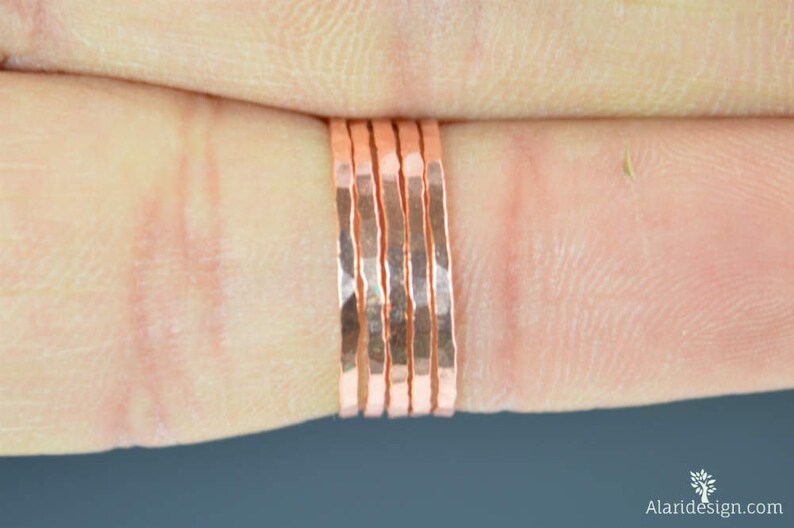 Pink Ring Thin Rose Ring Super Thin Rose Silver Stackable Ring s Stack Rings Rose Silver Ring Rose Colored Ring Pink Stacking Rings