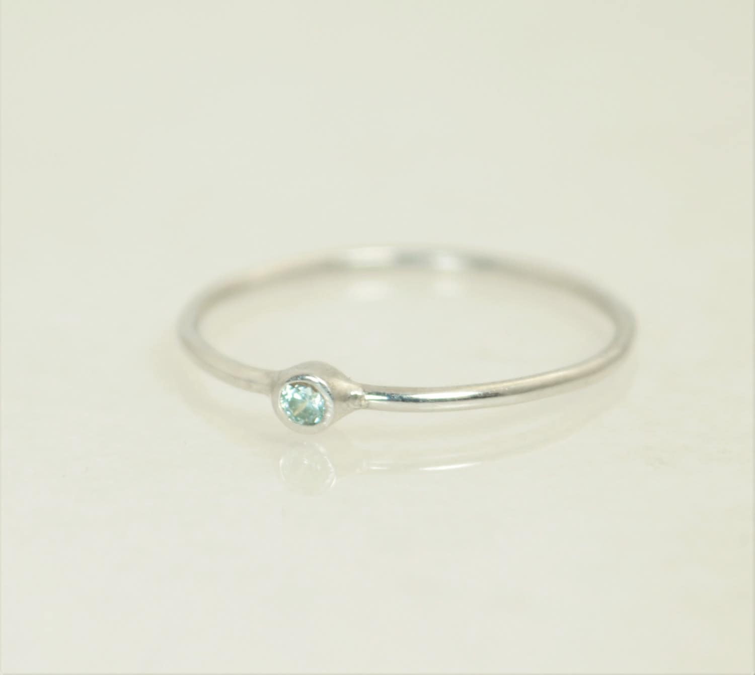 Small aquamarine ring deals
