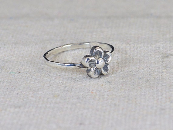 Splash Ring Flower Ring Silver Ring Women Designer Silver Jewellery Gift for Her Designer Ring Sterling Silver Ring Molten Ring