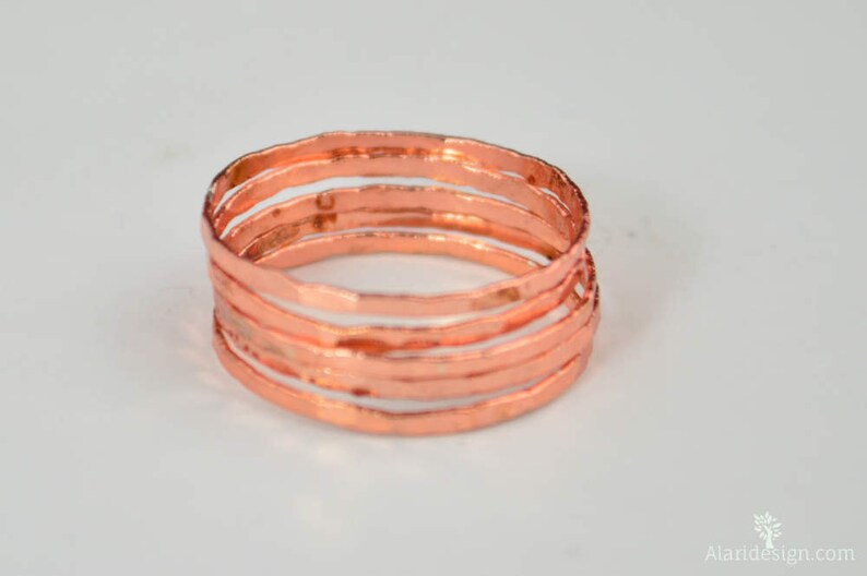 Pink Ring Thin Rose Ring Super Thin Rose Silver Stackable Ring s Stack Rings Rose Silver Ring Rose Colored Ring Pink Stacking Rings