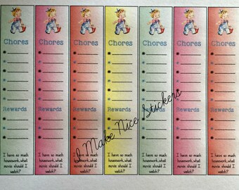 To-Do List With a Twist (Chores and Rewards) Erin Condren Life Planner Stickers