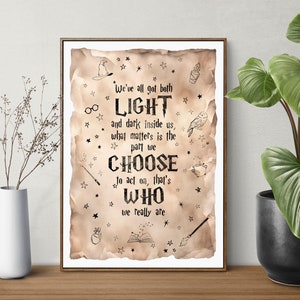 Póster de mago, arte mural de mago, citas inspiradoras, descarga digital ilustrativa dibujada a mano, habitación de niños, magia, hechicería, decoración del hogar