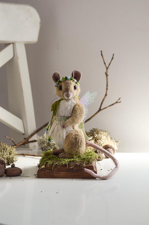 Artisr teddy bear toy Stuffed animal teddy toy plush artist teddy mouse toy jointed ooak stuffed animal teddy collectable mohair teddy toy