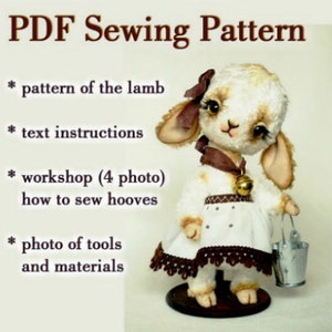 Stuffed animal pdf pattern Teddy sewing tutorial teddy bear pattern pdf  collectible Teddy pattern