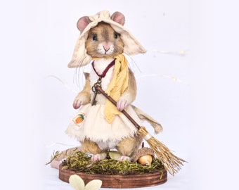 Stuffed mouse toy artist teddy bear toy artist mouse toy viscose stuffed toy jointed teddy toy teddy bear stuffed animal toy support Ukrain