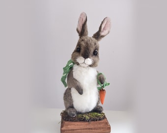 Hase Hasenspielzeug Künstlerteddy Hase Künstlerteddy Hase Künstlerteddybär Spielzeug Vintagehase Spielzeug Unikat Unikat Teddy Kuscheltier Stofftier Kuscheltier Bunny