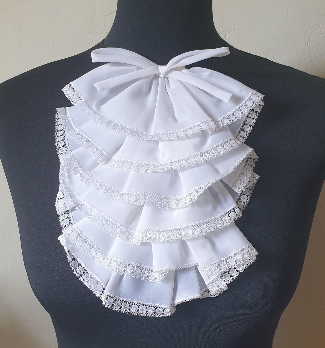 Jabot for women from the 1960s Etsy