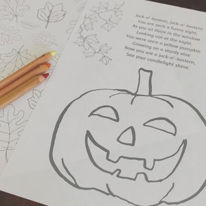 Coloriages d'automne