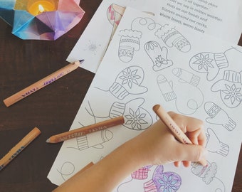 Winter Coloring Pages