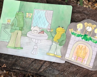 Frog and Toad Storytelling Puppets