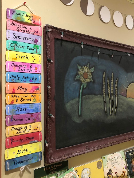 Daily Rhythm, Waldorf Homeschool, Early Childhood Rhythm, Grades Rhythm, Waldorf Rhythm, Homeschool Schedule, Preschool Schedule