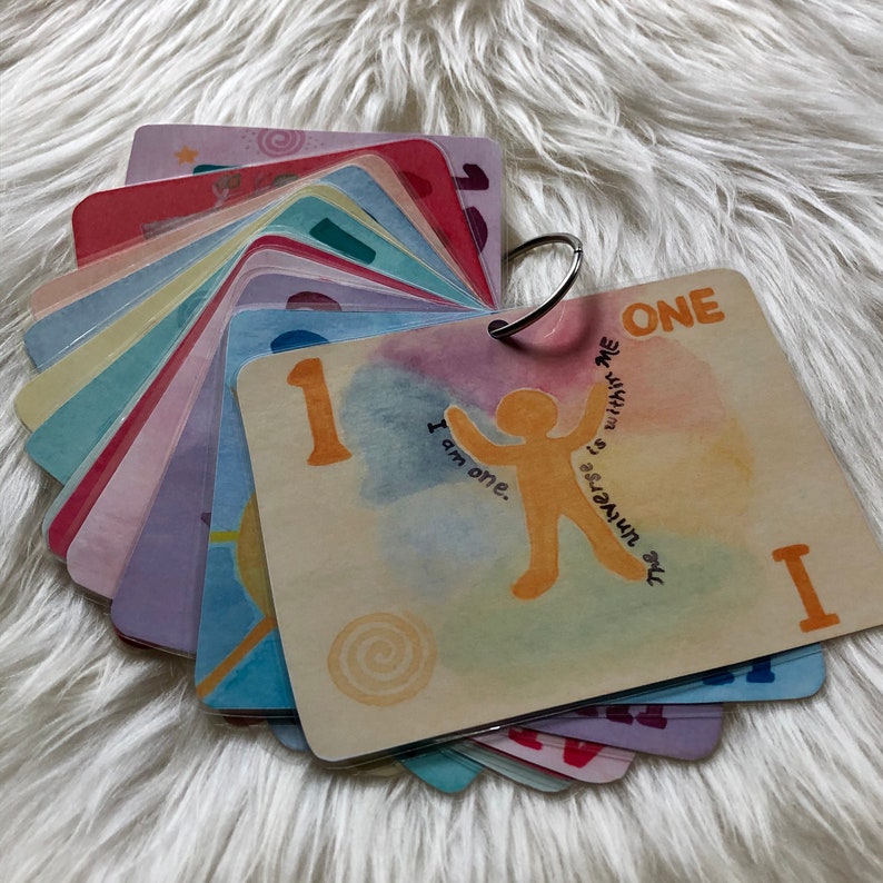 Quality of Numbers Deck/ Magical Child Numbers Deck/ Waldorf Etsy