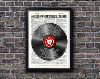 Rise Against Art Etsy etsy