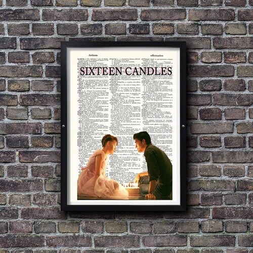 Sixteen Candles Classic Film Quote Print Would You Stop - Etsy