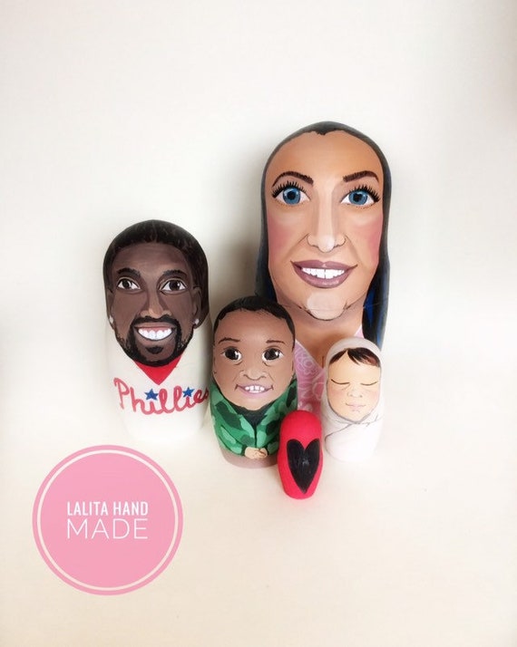 personalised nesting dolls
