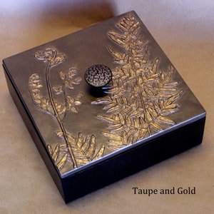 Maiden Hair fern 6&quot; x 6&quot; decorative Box