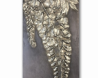 Wisteria Flower 6&quot; x 12&quot; Wall Panel