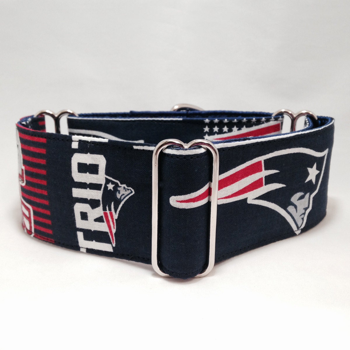 Pink patriots dog best sale collar