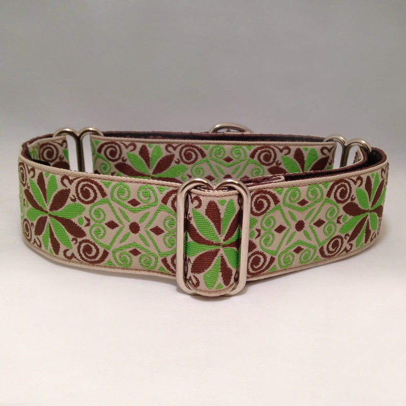 1.5 Inch Martingale Collar icelandic Apple Green Etsy