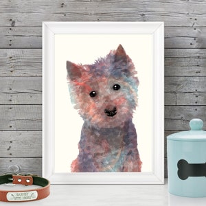 Westie Art / Westie Print / West Highland Terrier / Westie Gifts / Westie Decor / Westie Dog / Westies / Westie Wall Art / Westie Art Print