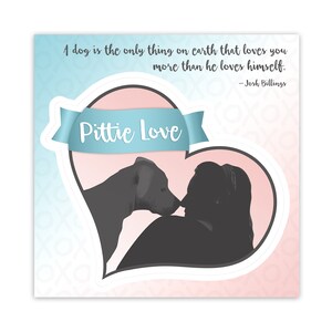Pitbull Sticker / Pitbull Decal / Pit Bull Mom Sticker / Pitbull Mom Sticker / Pitbull Car Decal / Pitbull Mom Gift / Pit Bull Mom Decal