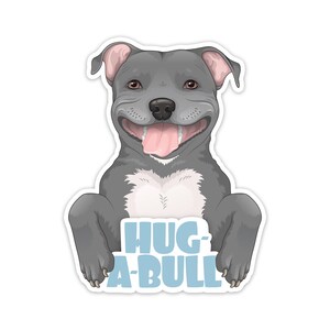 Pit Bull Dog Sticker / Pitbull Sticker / Pitbull Gift / Pitbull Decal / Pitbull Love / Pit Bull Decal / Pit Bull Mom / Pitbull Mom / Pitbull