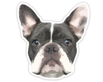 French Bulldog Sticker / French Bulldog Decal / Frenchie Sticker / Frenchie Decal / French Bulldog Gifts / Frenchie Gifts / Frenchie Lover