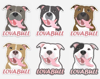 Pitbull Stickers / Pitbull Decals / Pit Bull Sticker / Pitbull / Pit Bull / Pit Bull Art / Pitbull Mom / Pit Bull Car Decal / Pit Bull Gifts