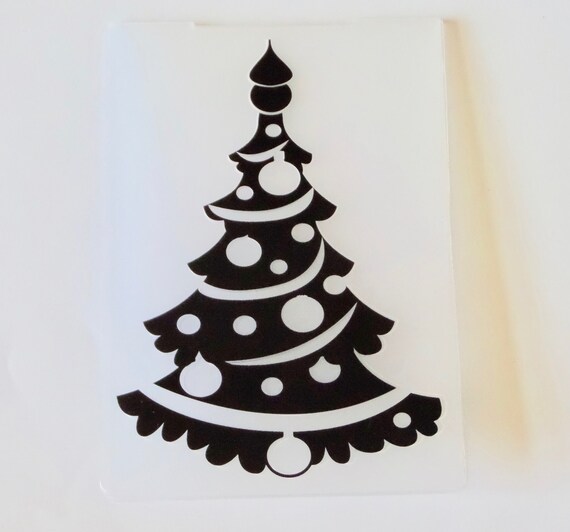 Christmas Tree Embossing Folder Holiday Card Embossing Etsy