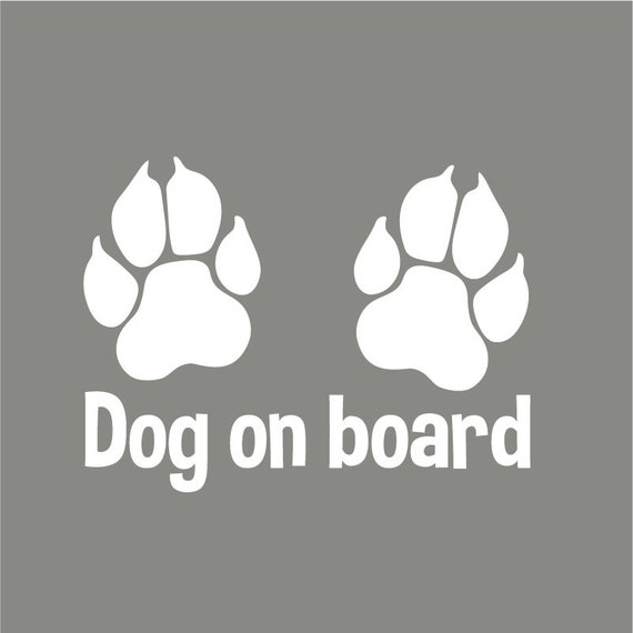 AMA SHOP Stickers voor honden en meisjes, van pvc, voor wandmontage, auto, motorhelm, camper