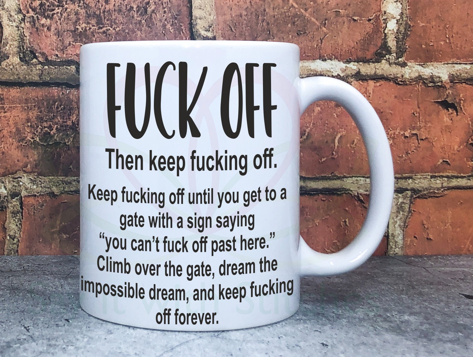 Méchant Mug - Fuck You