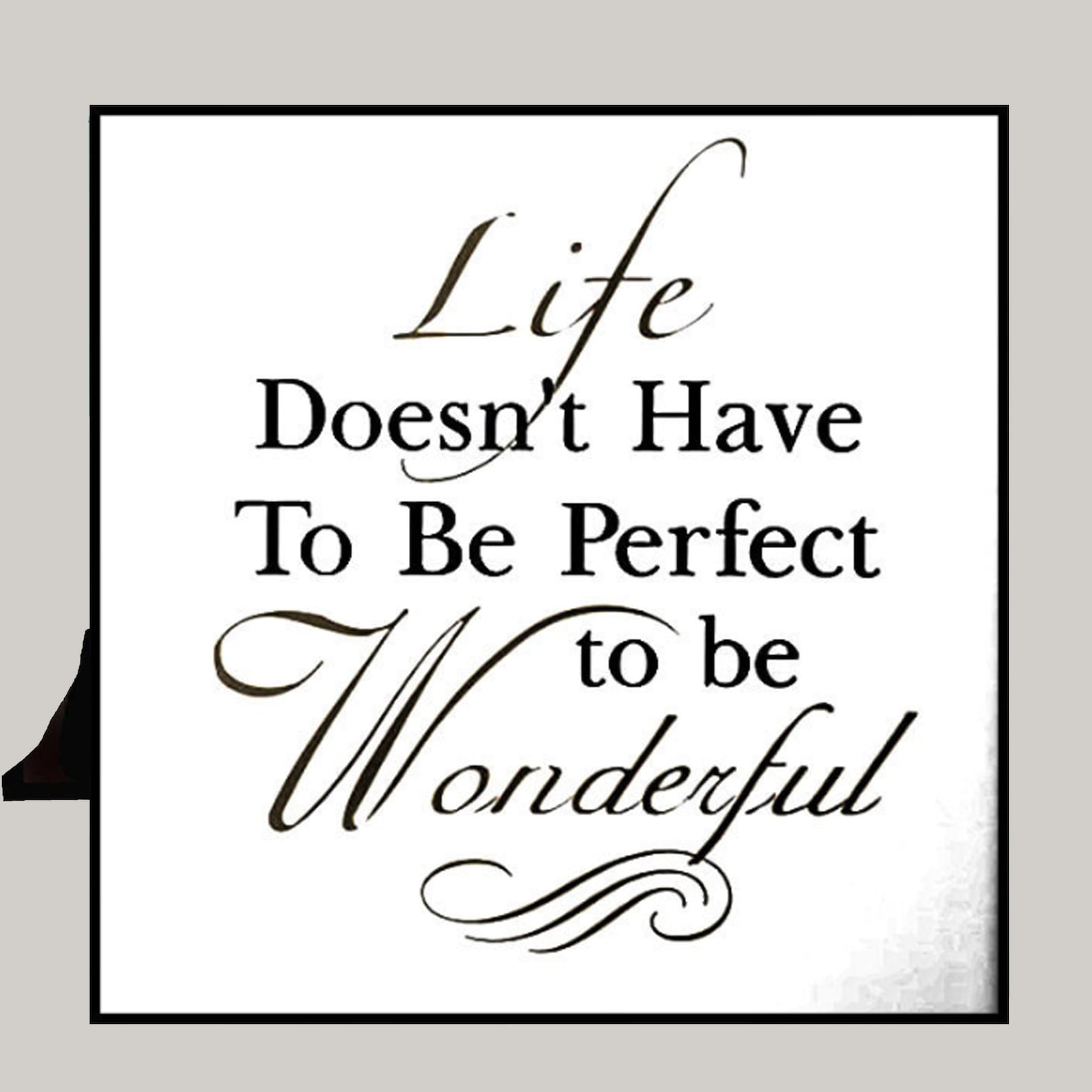 Ceramic Photo/quote Tiles Desktop Decoration Tiles Etsy