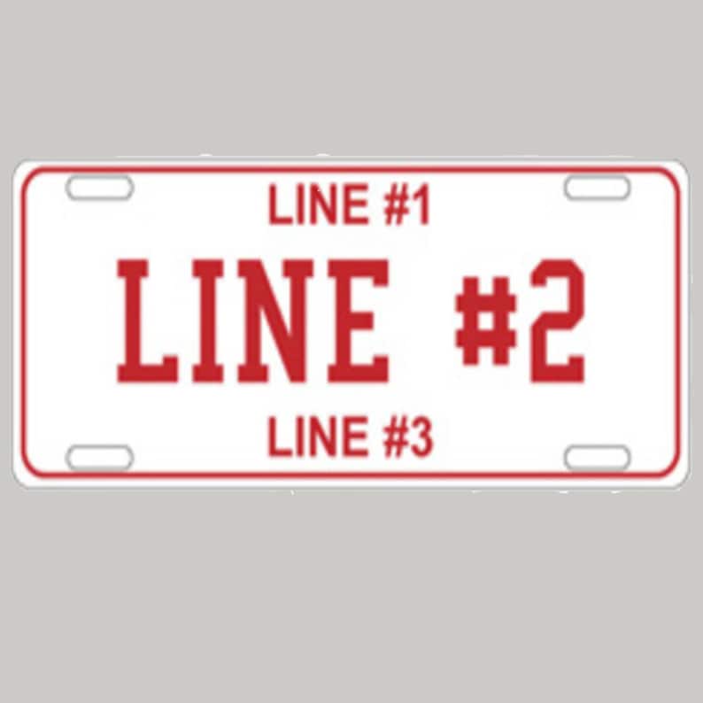 Vanity License Plates for Motorcycles ATV'S and Etsy