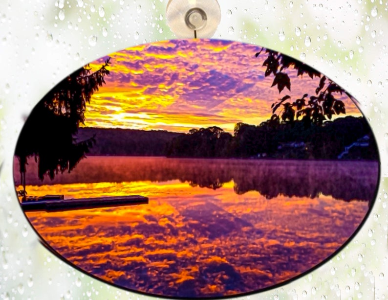 Suncatchers Large Glass Suncatchers Large U Design Etsy