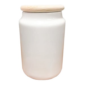 Ceramic Jar-Container Personalized for 'Candy' Dog Treats 'M&M's image 2