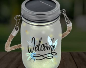 FAIRY LIGHT mason jar