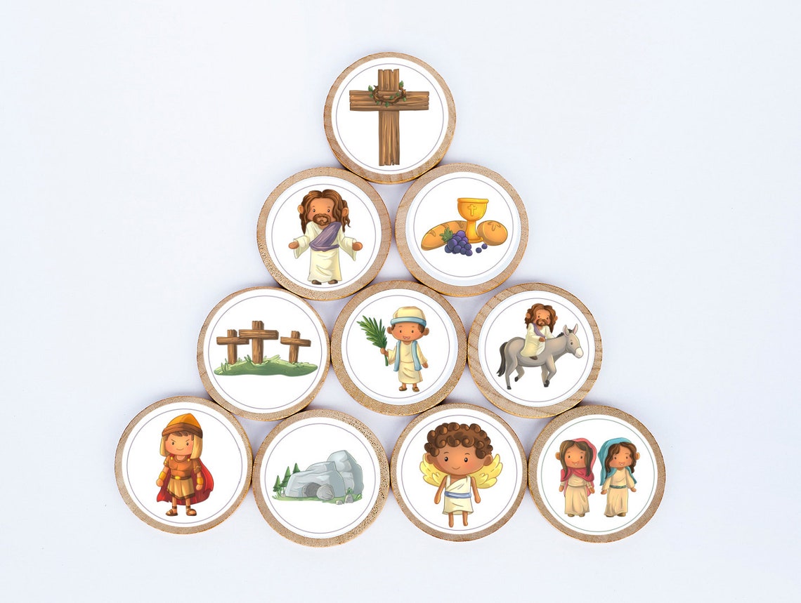 Jesus Easter Memory Game / Easter Gifts / Memory Games / Etsy UK