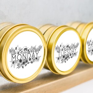 Magnetic Pill Or Vitamins Containers/ Pill Storage Container/ Pill Cases/ Pill Boxes/ Vitamin Case/ Pill Box/ Pill Organizer