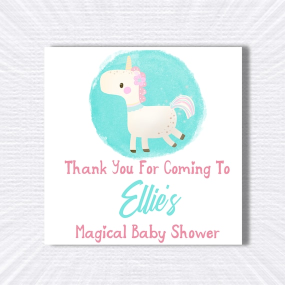 Personalized Baby Shower Labels/ Stickers/ Custom Favor Etsy