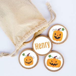Personalized Halloween Wood Memory Game / Personalized Gifts / Memory Games / Matching Game / Montessori Games / Memory Game/ Travel