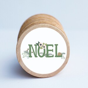 Christmas Magnet Set / Set of 10 / 2 3/8 x 1/4 Inches / Refrigerator Magnets / Montessori  / Holiday Magnet /  Teacher Gifts / Children