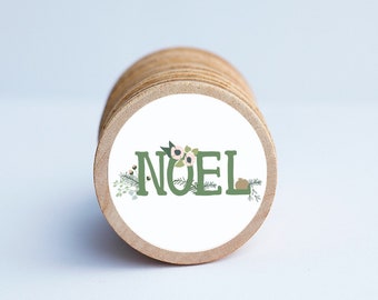 Christmas Wooden Magnet Set (Set of 10)