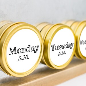 Magnetic Pill Or Vitamins Containers/ Pill Storage Container/ Pill Cases/ Pill Boxes/ Vitamin Case/ Pill Box/ Pill Organizer
