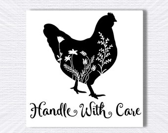 Personalized Chicken Egg Stickers/ Carton Labels/ Farm Egg Labels/ Chickens/ Hens/ Personalized Stickers/ Egg Crate Labels/ Farm Fresh Eggs