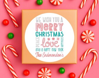 Personalized Christmas Gift Card Box - Holiday Cash Holder